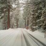 California winter landscape