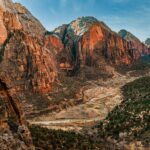 zion canyon overlook vista